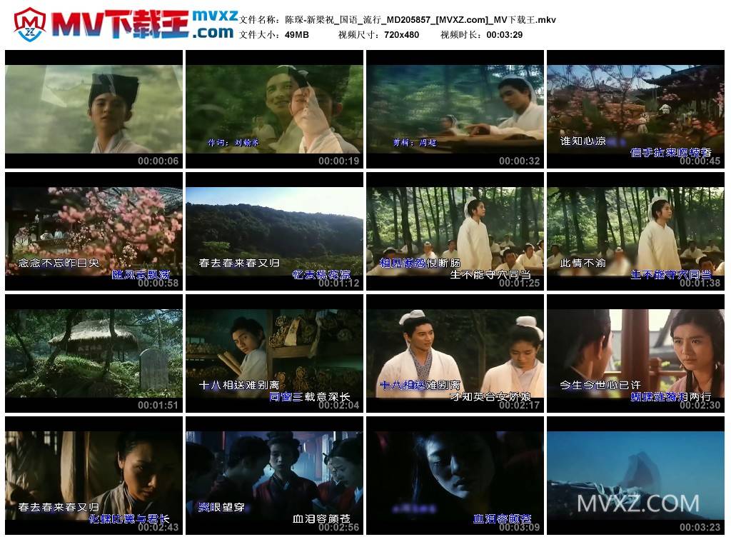 陈琛-新梁祝_国语_流行_MD205857